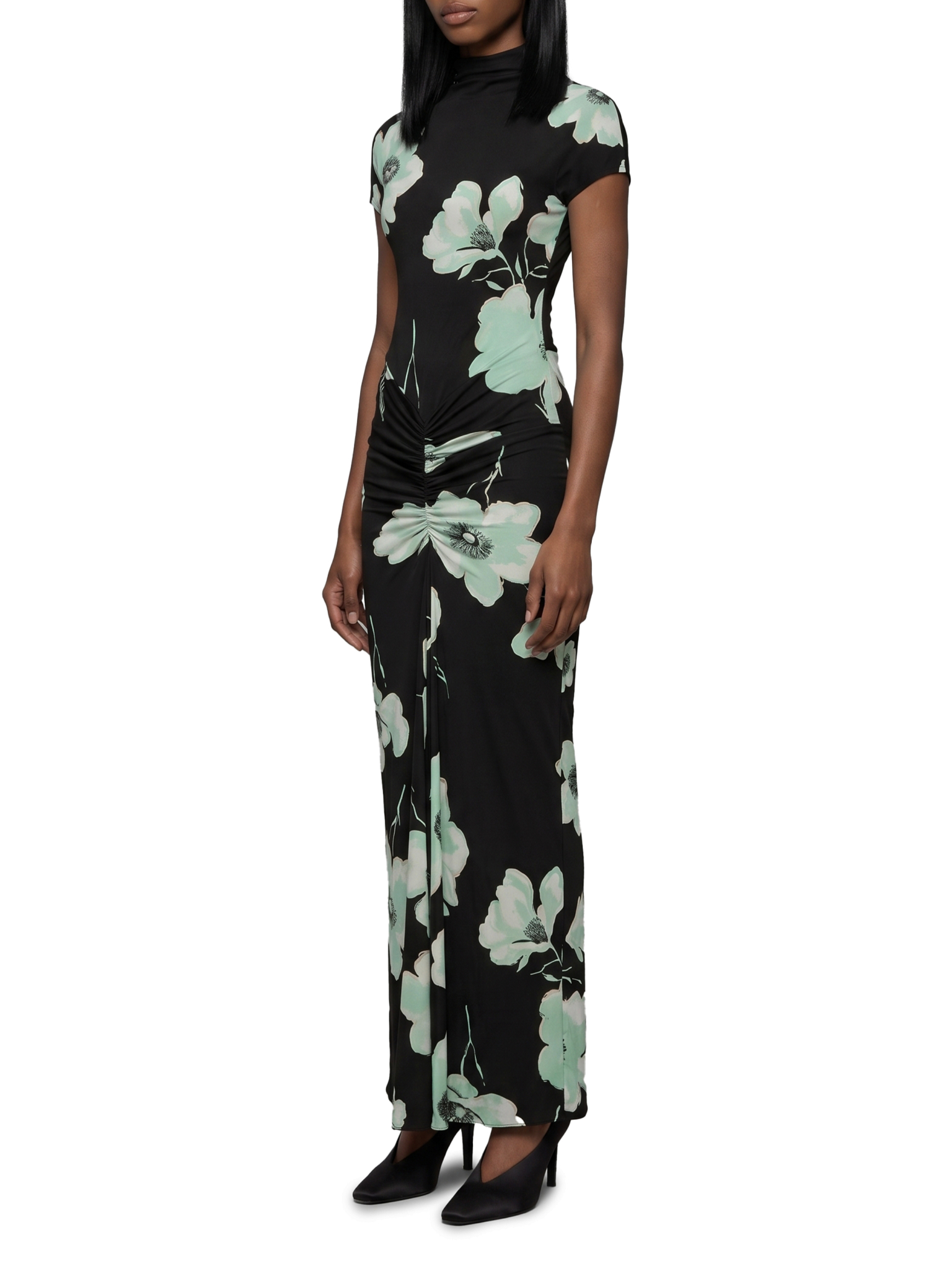 [Alaia] Short sleeve dress FW26 AA9R3173J120D__A74