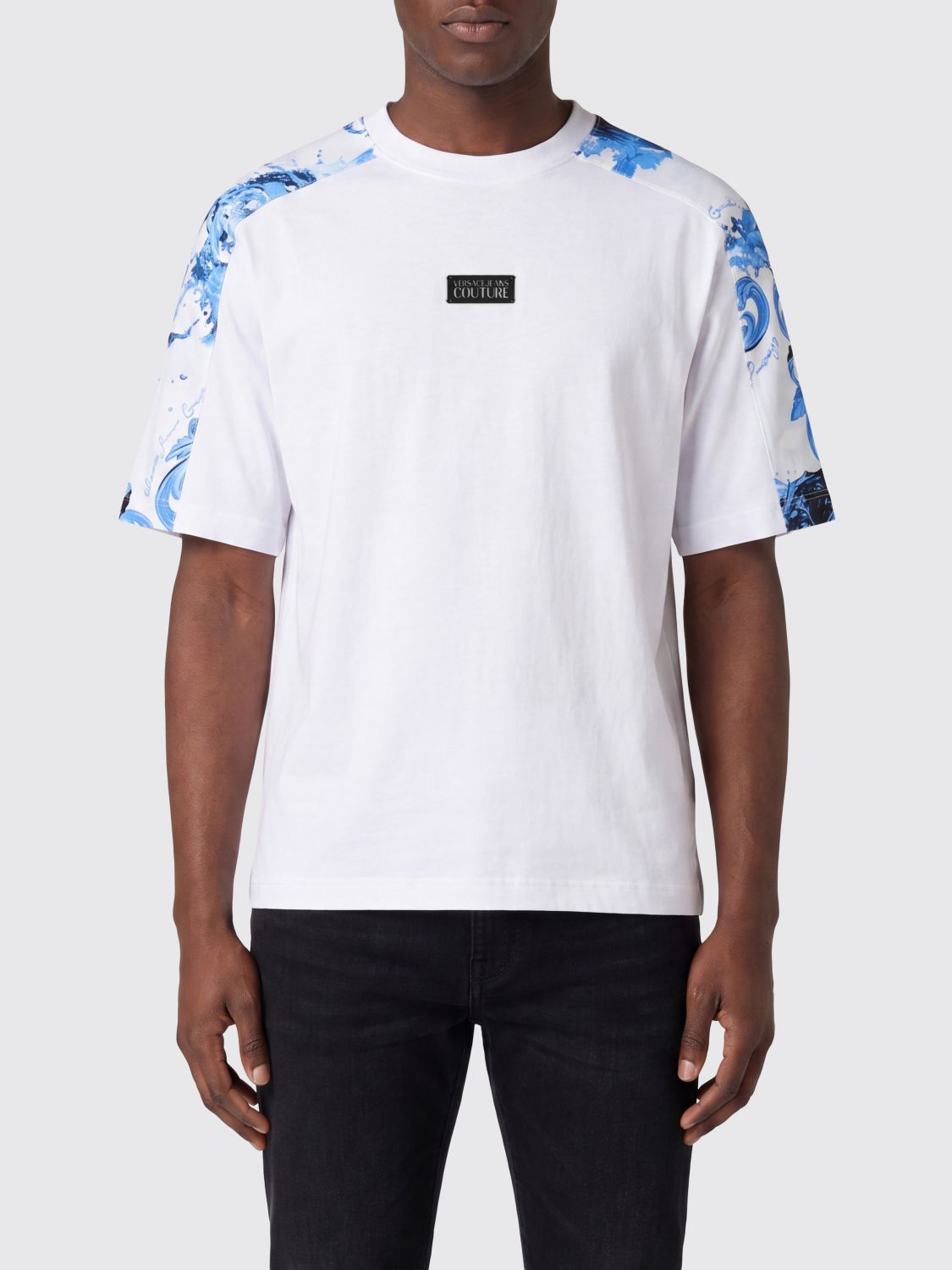 [VERSACE JEANS COUTURE] T-shirts Short Sleeve SS26 80GAH610JS543 OE8