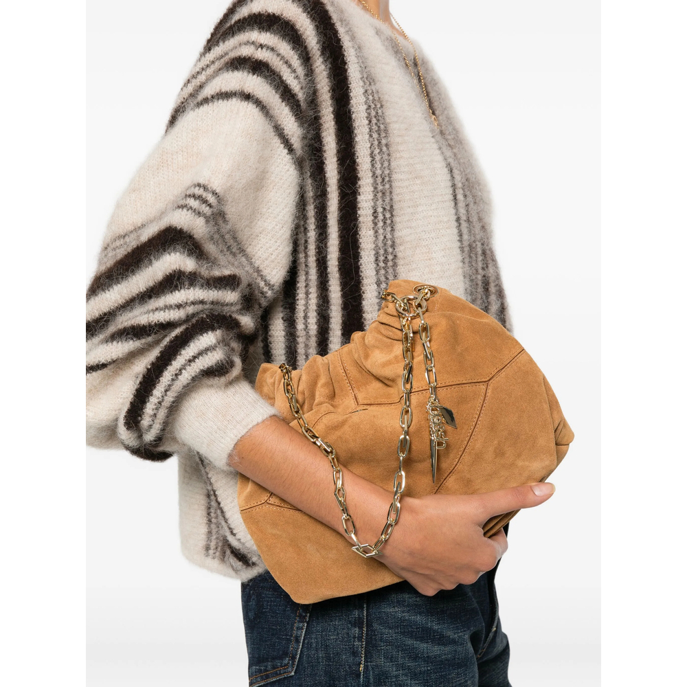 [Ba&sh] Shoulder bag FW26 MINI JUNE S  COGNA