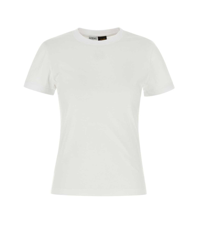 [LOEWE PAULA'S IBIZA] T-shirts Short Sleeve SS25 S616Y22X72 WHITE