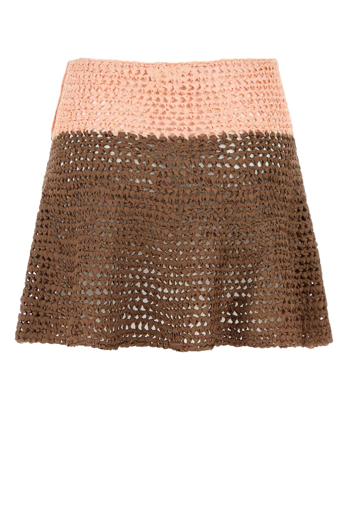 [LOEWE PAULA'S IBIZA] Mini skirt SS25 S616Y1LK04 BEIGEBROWN