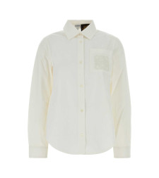 [LOEWE PAULA'S IBIZA] Shirts Long Sleeve SS26 S616Y1DX06 WHITE