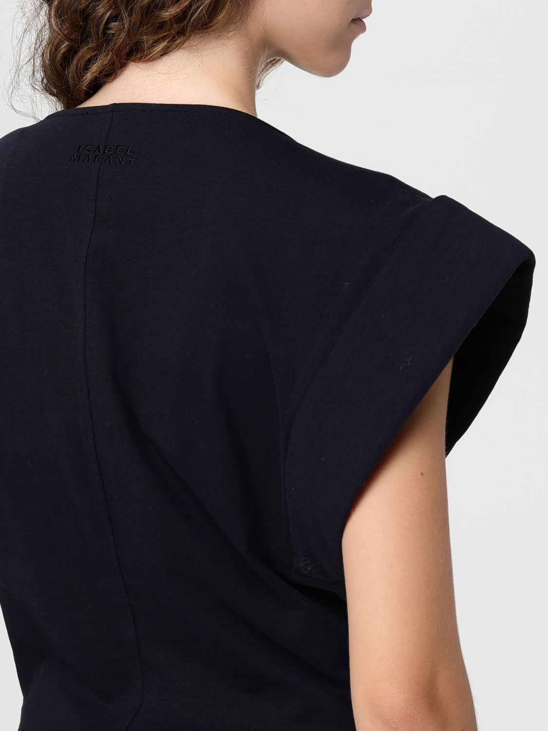 [Isabel Marant] T-shirts Short Sleeve SS26 TS0207FAA1N41I 01BK