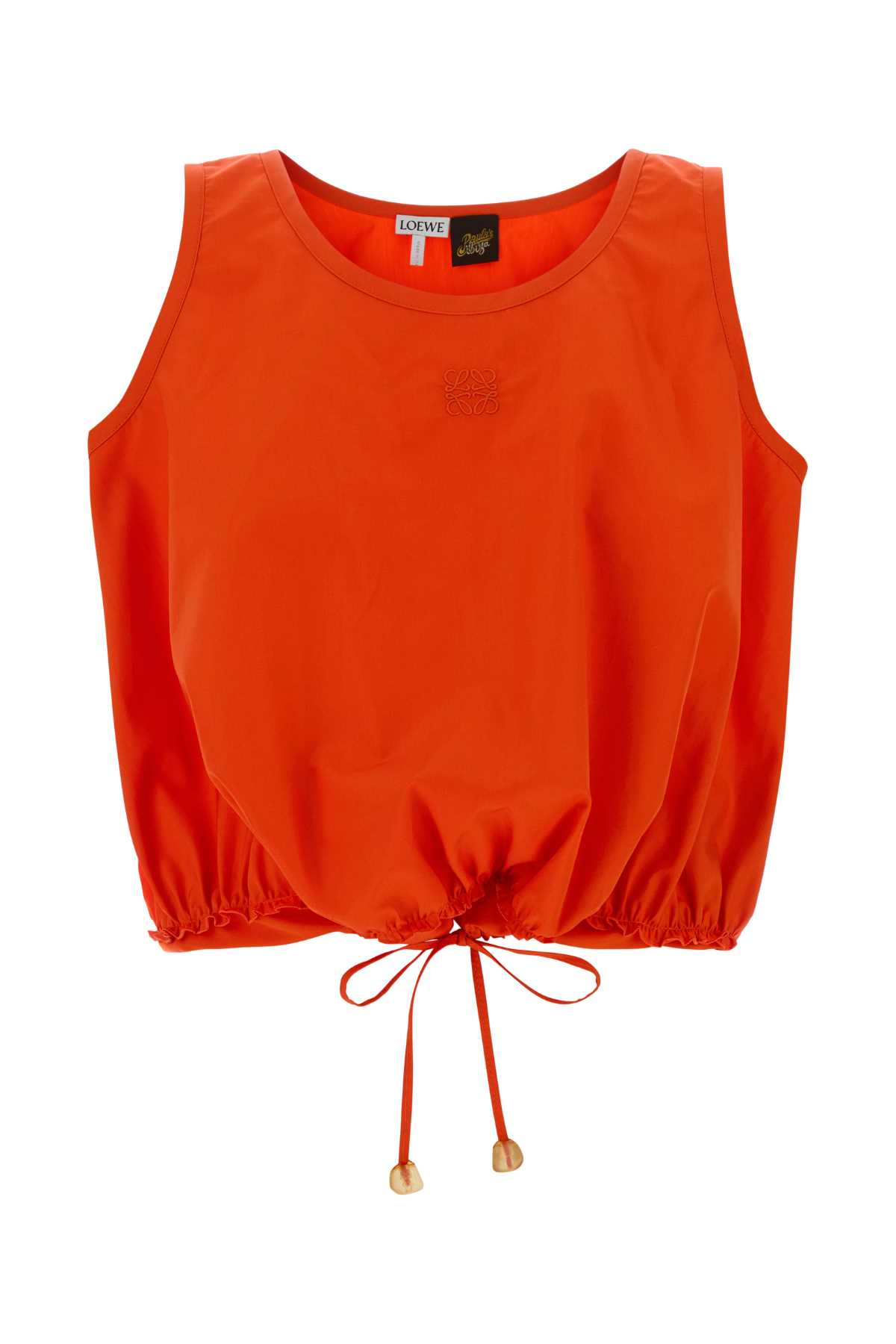 [LOEWE PAULA'S IBIZA] T-shirts Sleeveless SS26 S616Y07X94 ORANGE