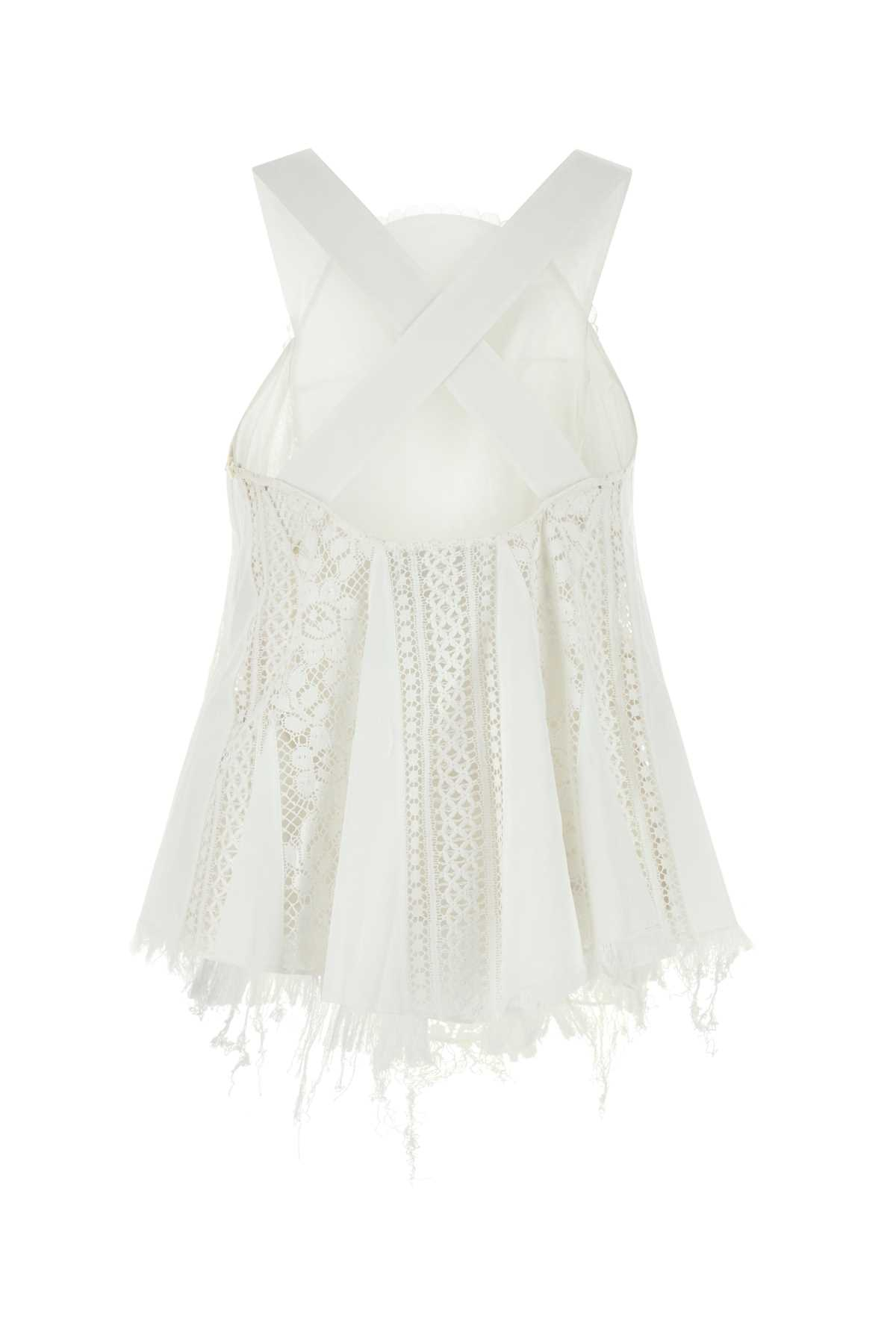 [LOEWE PAULA'S IBIZA] Tank top SS25 S616Y07X81 WHITE