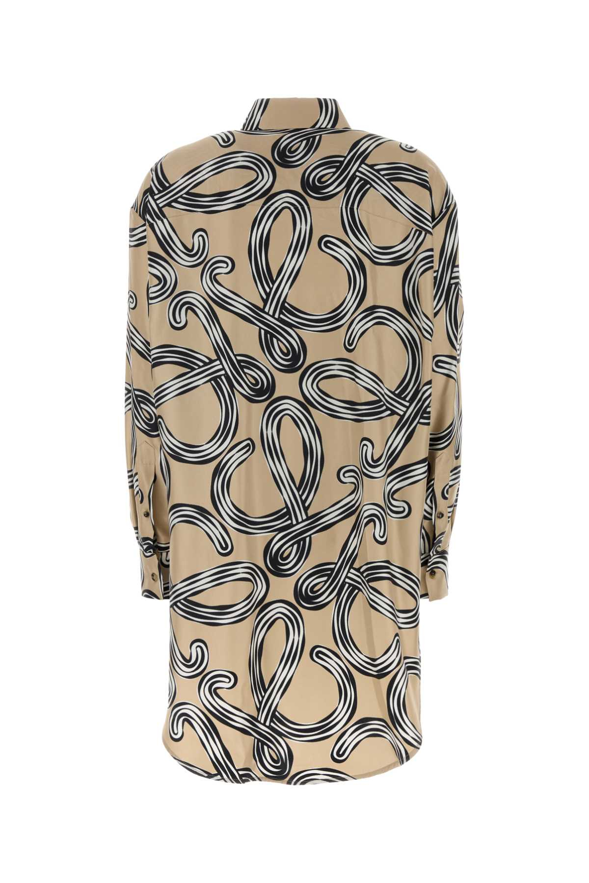 [LOEWE PAULA'S IBIZA] Shirts Long Sleeve SS26 S616Y05X74 BEIGEBLACK