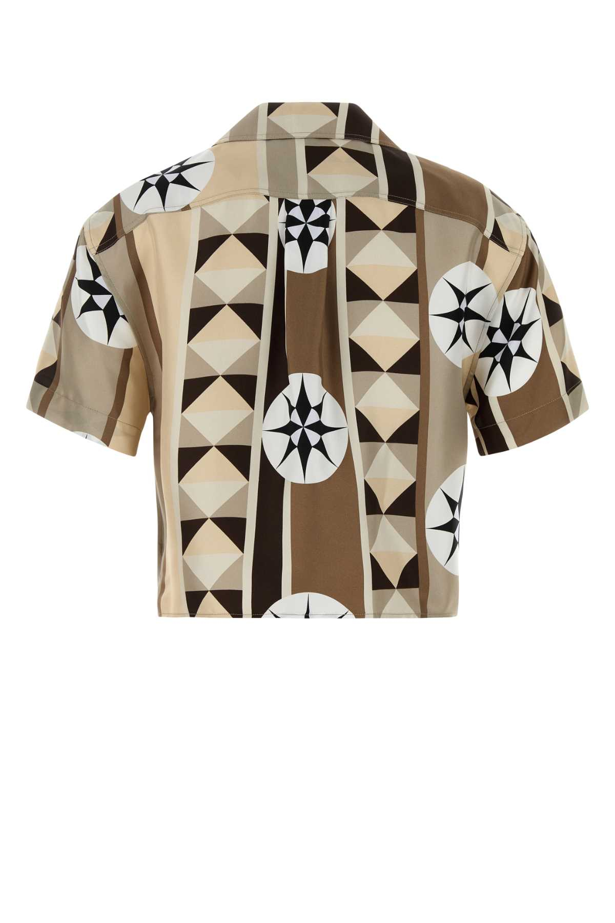 [LOEWE PAULA'S IBIZA] Shirts Short Sleeve SS25 S616Y05X44 BEIGEMULTICOLOR