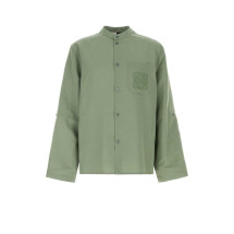 [LOEWE PAULA'S IBIZA] Shirts Long Sleeve SS25 H616Y05X80 SAGE
