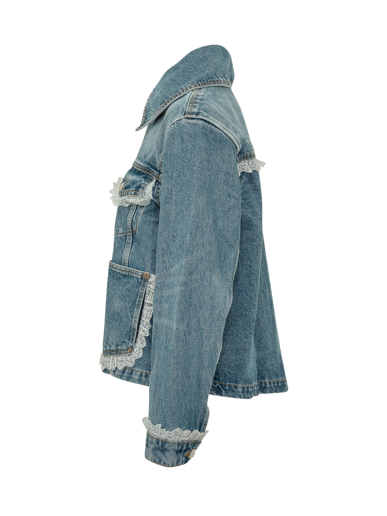 [GANNI] Denim Jacket FW26 A1010200 569