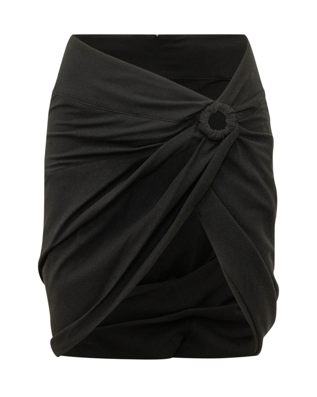 [Isabel Marant] Mini skirt FW26 26AJU0509FAD3J03I 01BK