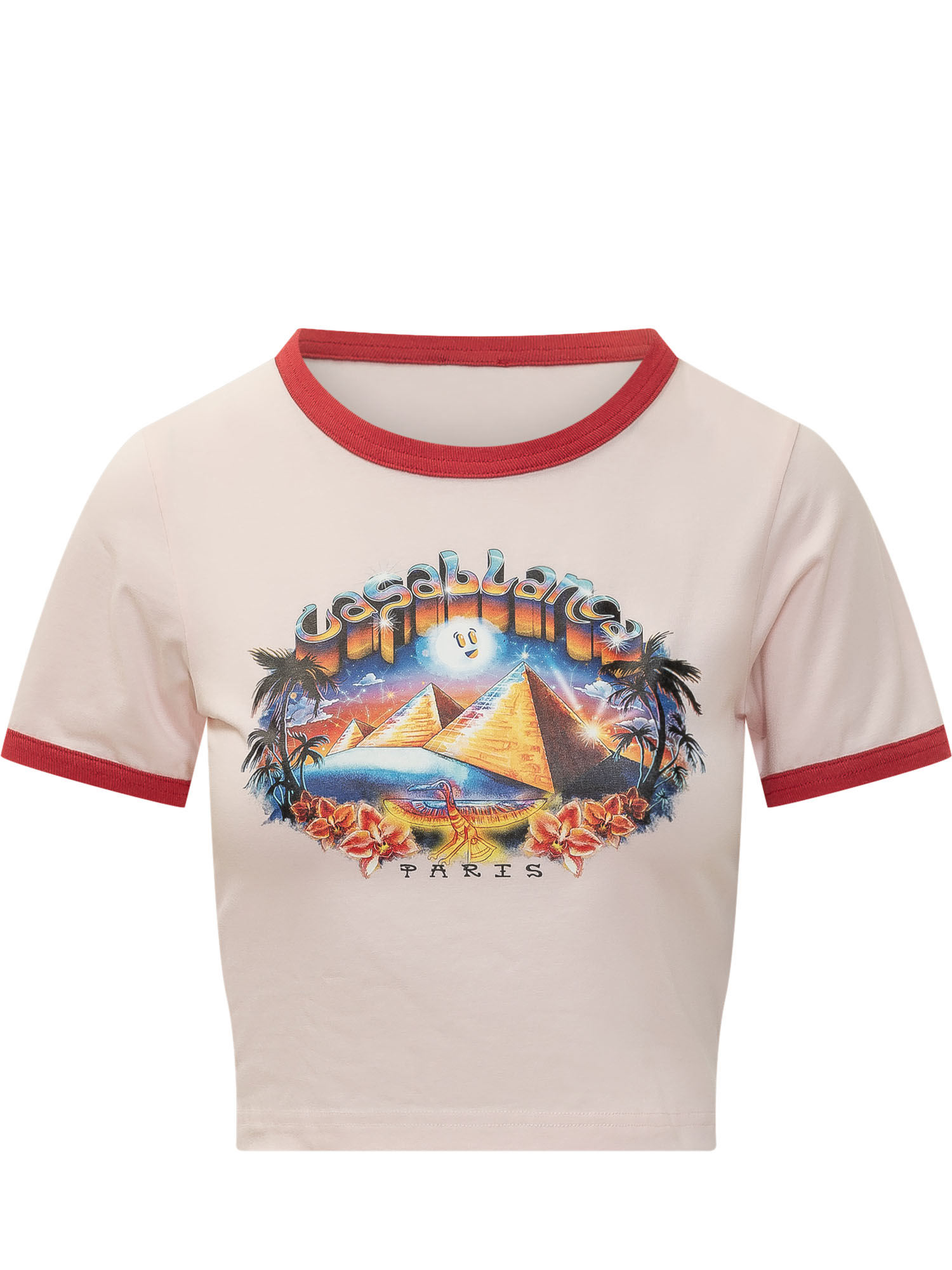 [Casablanca] T-shirts Short Sleeve FW26 WPF26JTS010 01