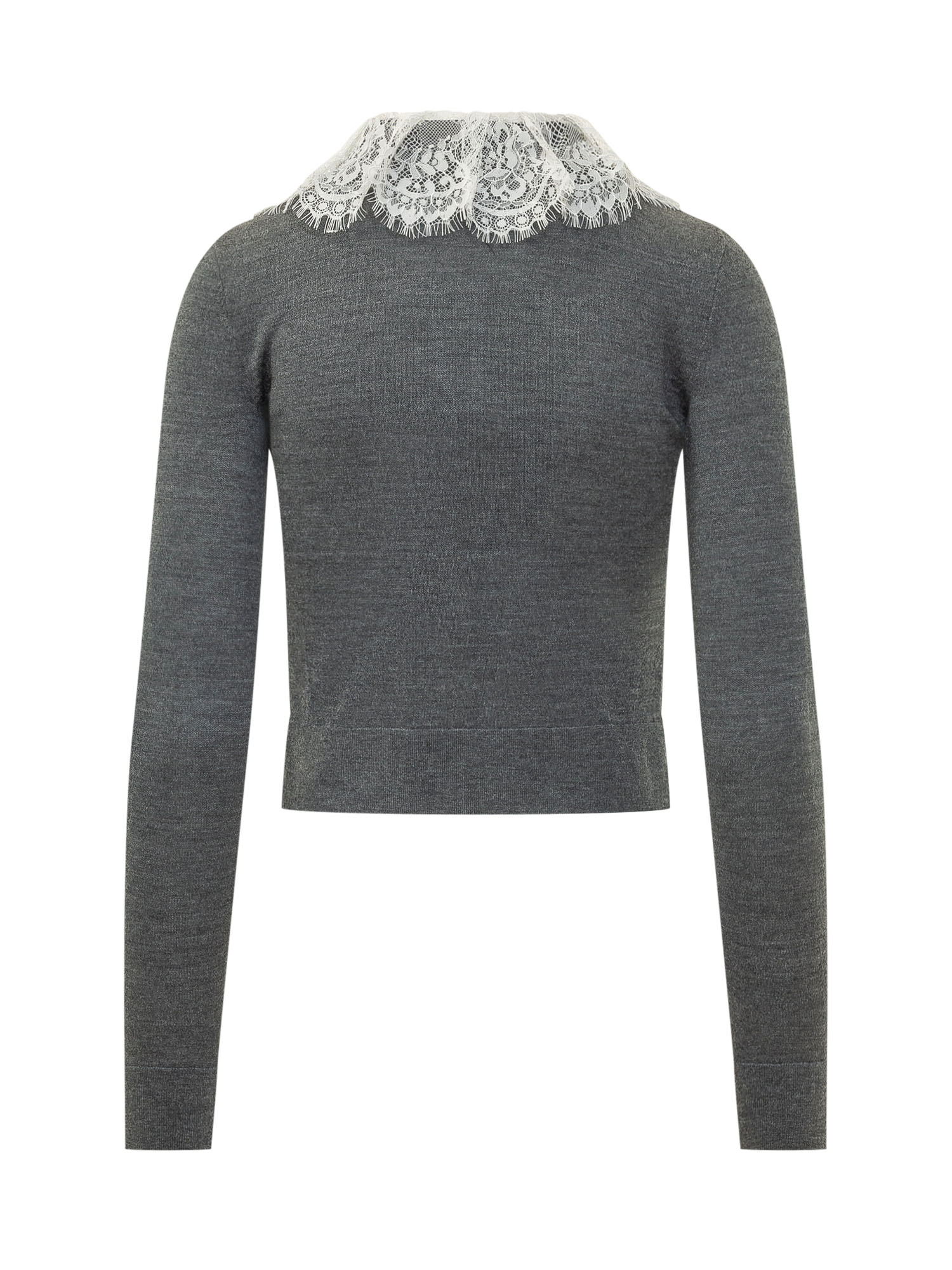[Self-portrait] Knitwear FW26 PF26134CGR GREY