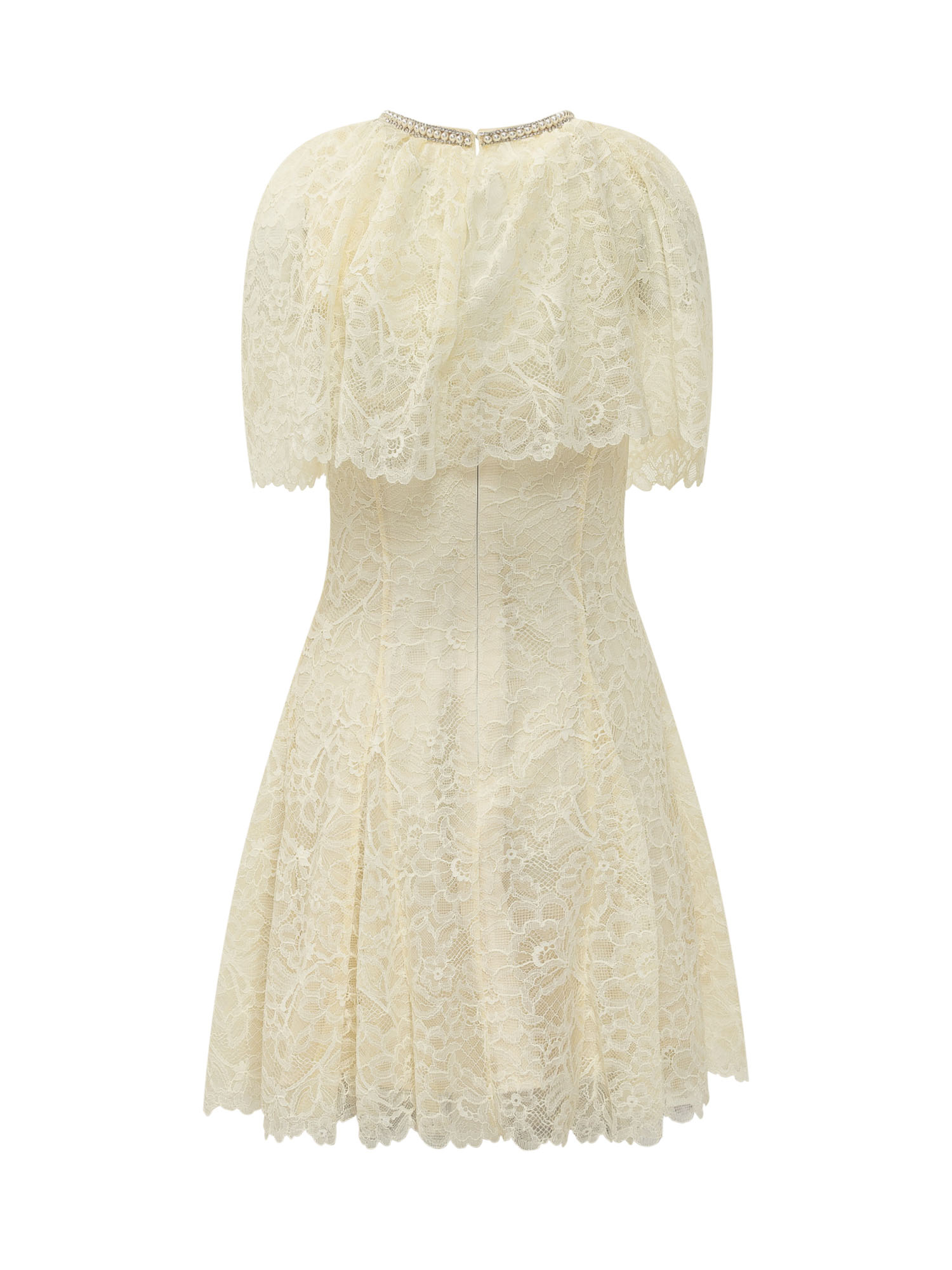 [Self-portrait] Short sleeve dress FW26 PF26099SY YELLOW