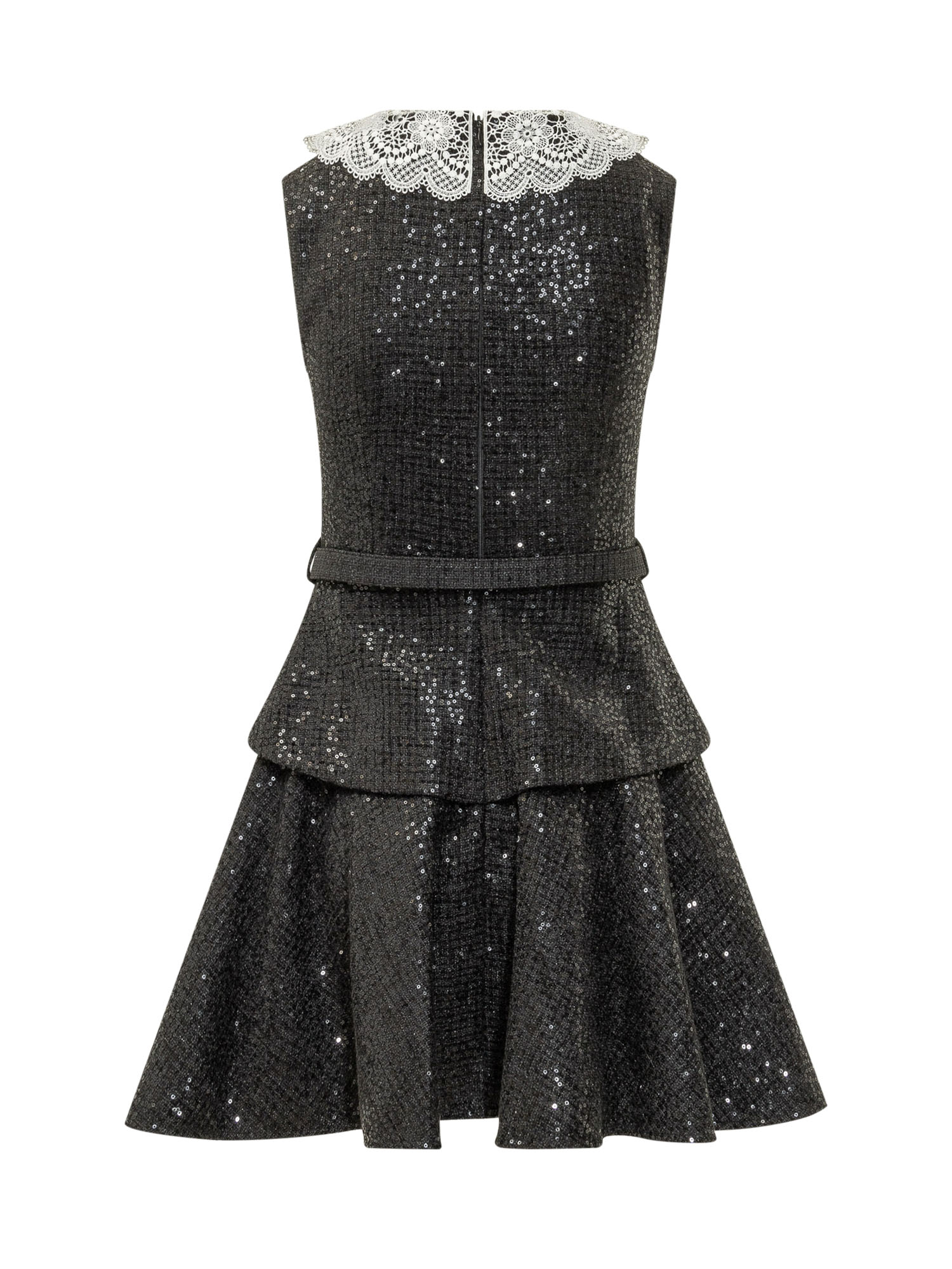 [Self-portrait] Sleeveless dress FW26 PF26002SB BLACK