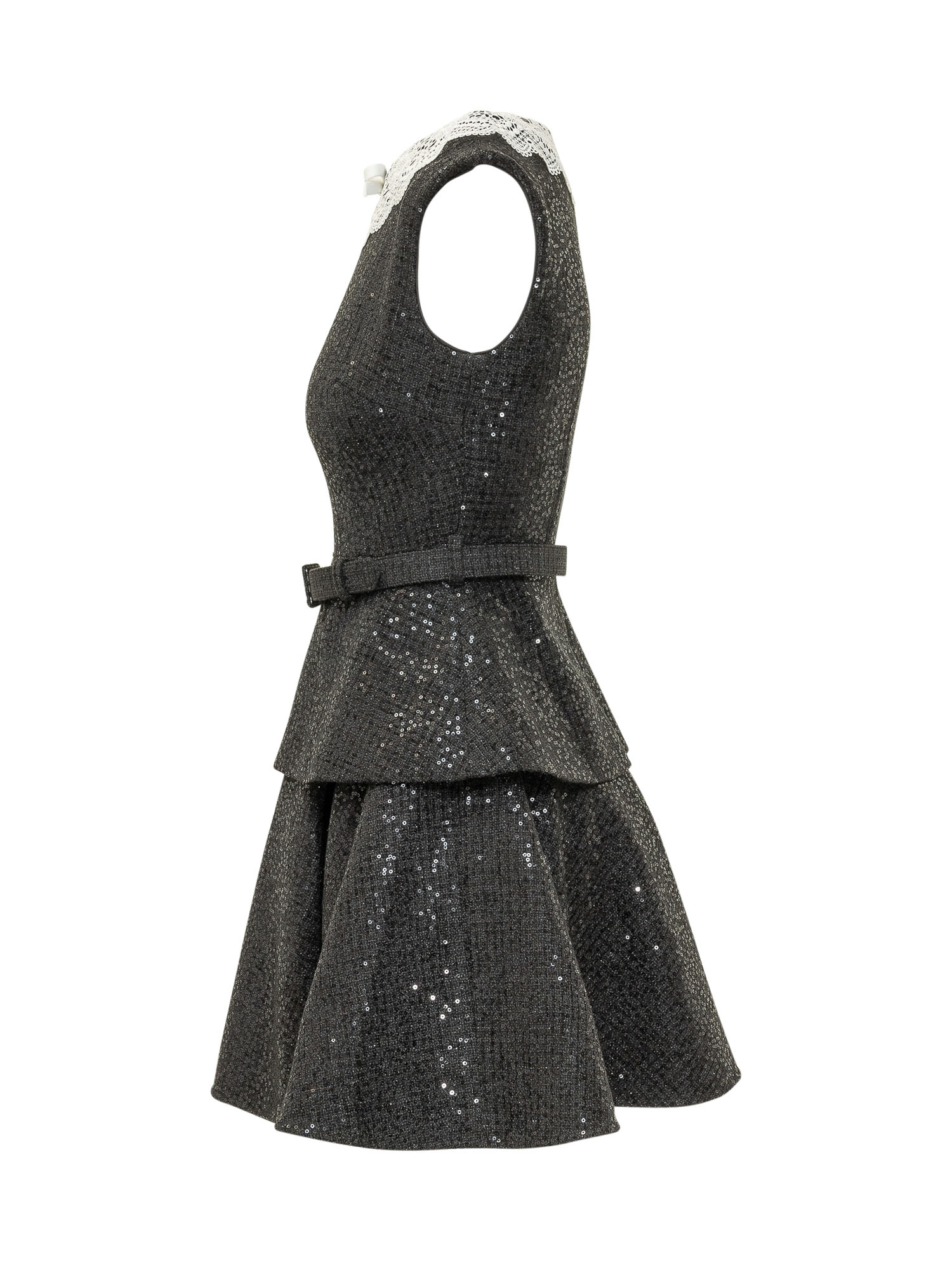 [Self-portrait] Sleeveless dress FW26 PF26002SB BLACK