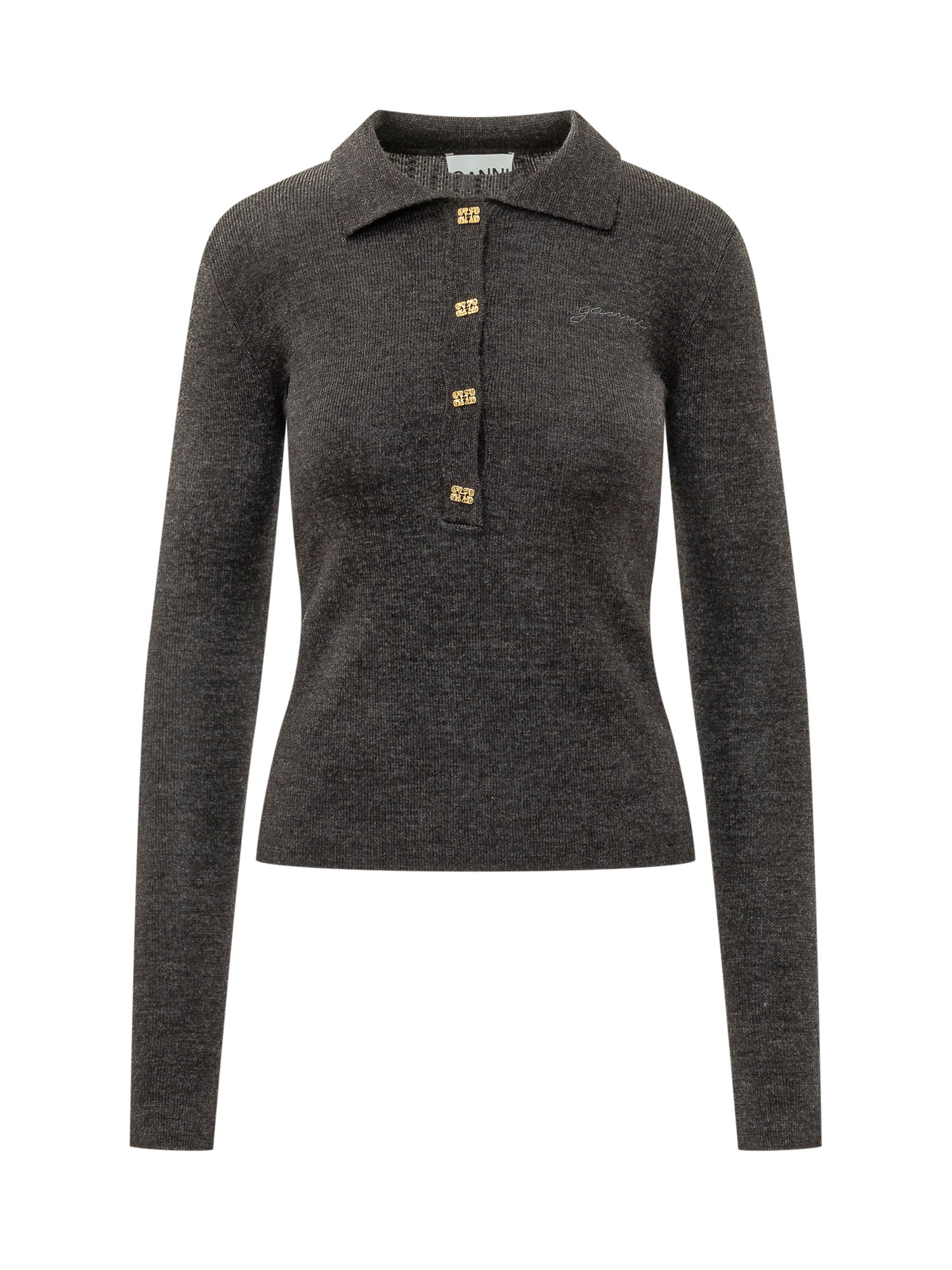[GANNI] T-shirts Long Sleeve FW26 A1070125 252