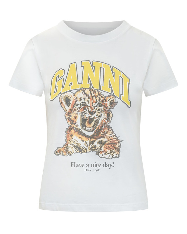 [GANNI] T-shirts Short Sleeve FW26 A1050258 151