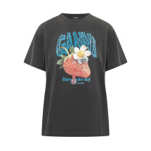 [GANNI] T-shirts Short Sleeve FW26 A1050257 252