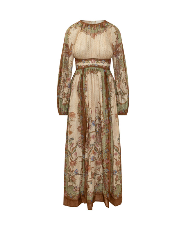 [Zimmermann] Long sleeve dress FW26 5947DSS262 CKSF