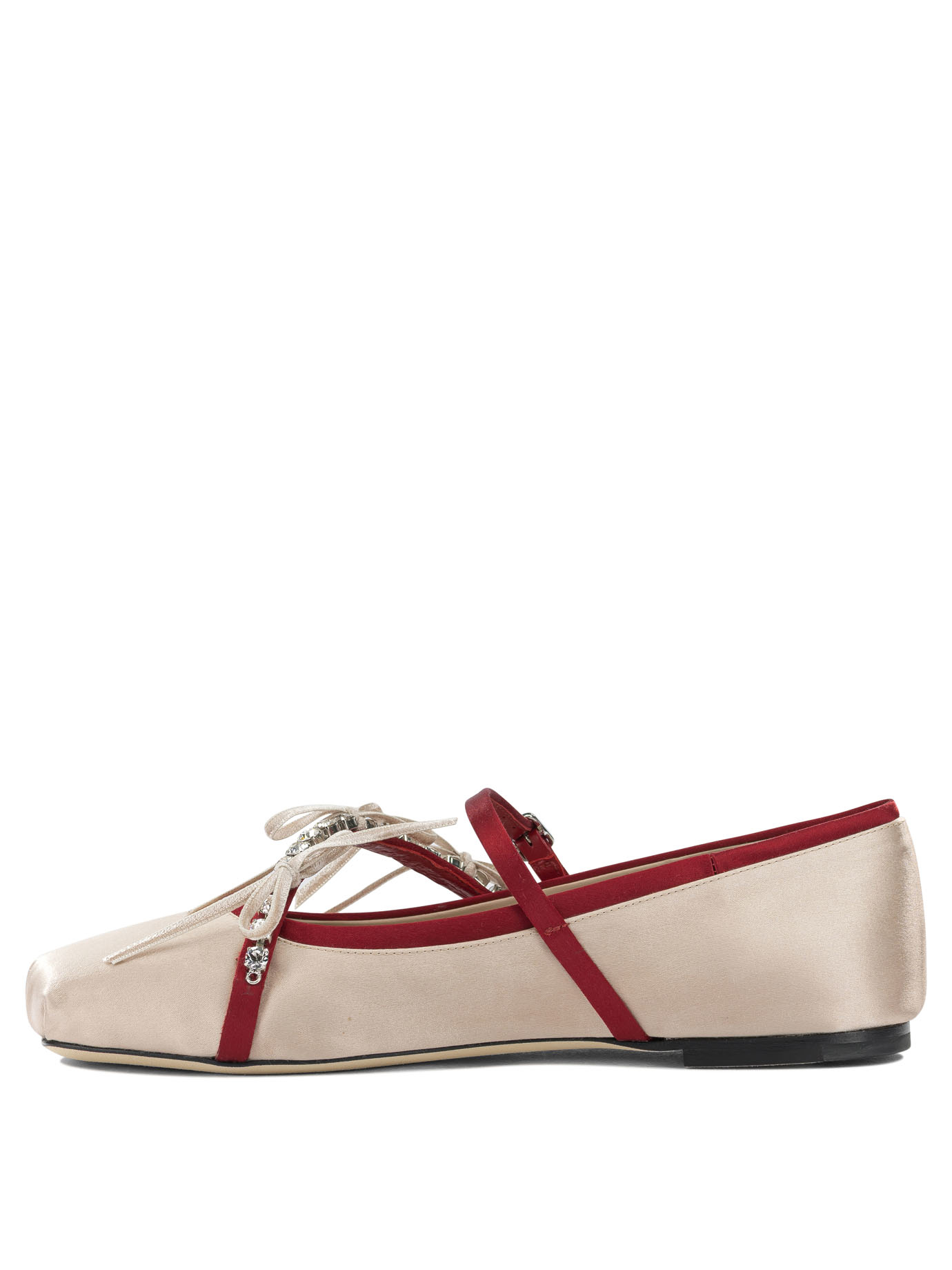 [Jimmy Choo] Flat shoes FW26 LOLI BALLERINABPZMACARON/RUBY RED