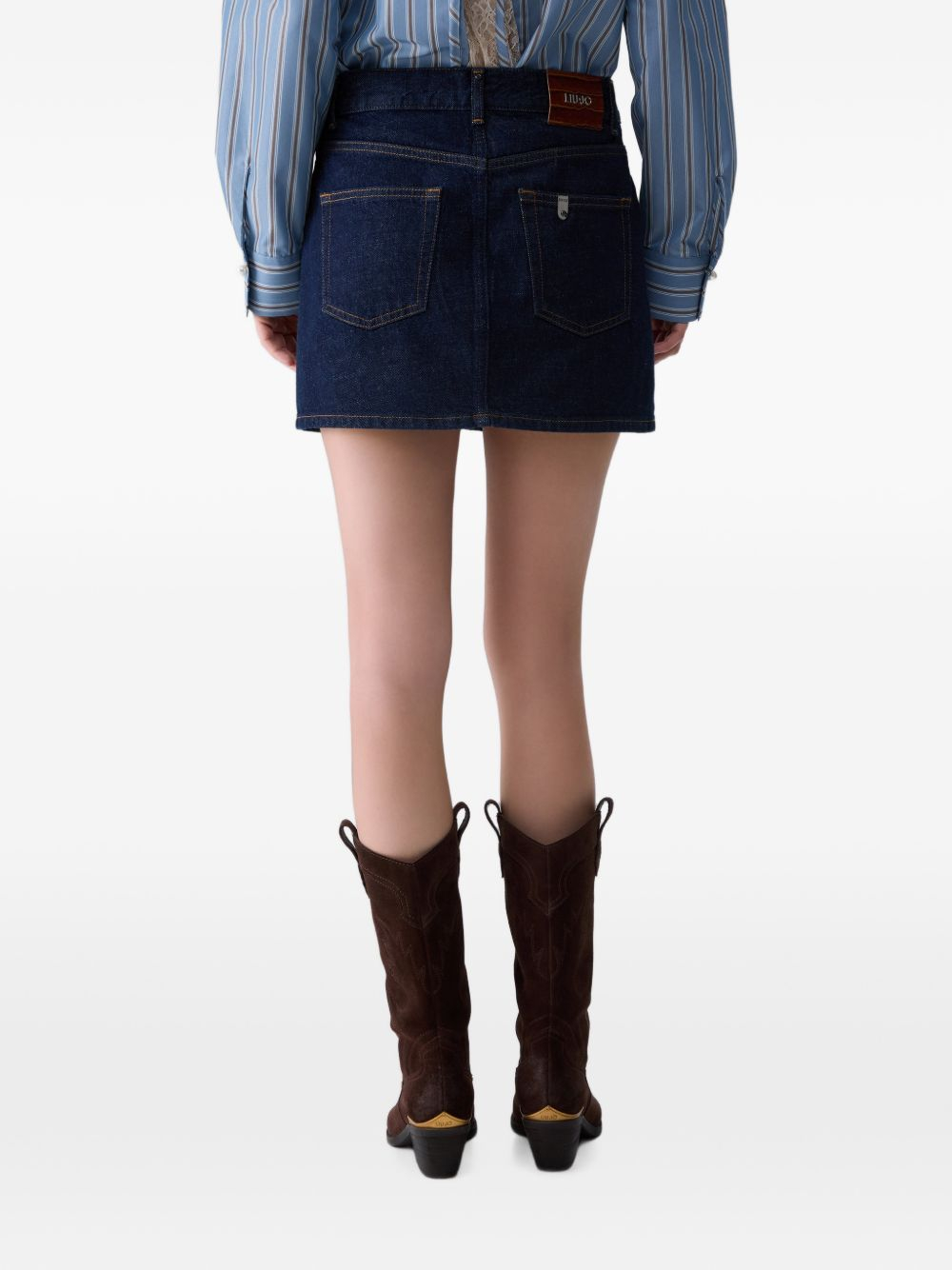 [Liu Jo] Mini skirt FW26 UF6214 D4854 77000