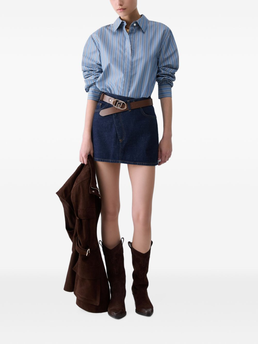 [Liu Jo] Mini skirt FW26 UF6214 D4854 77000