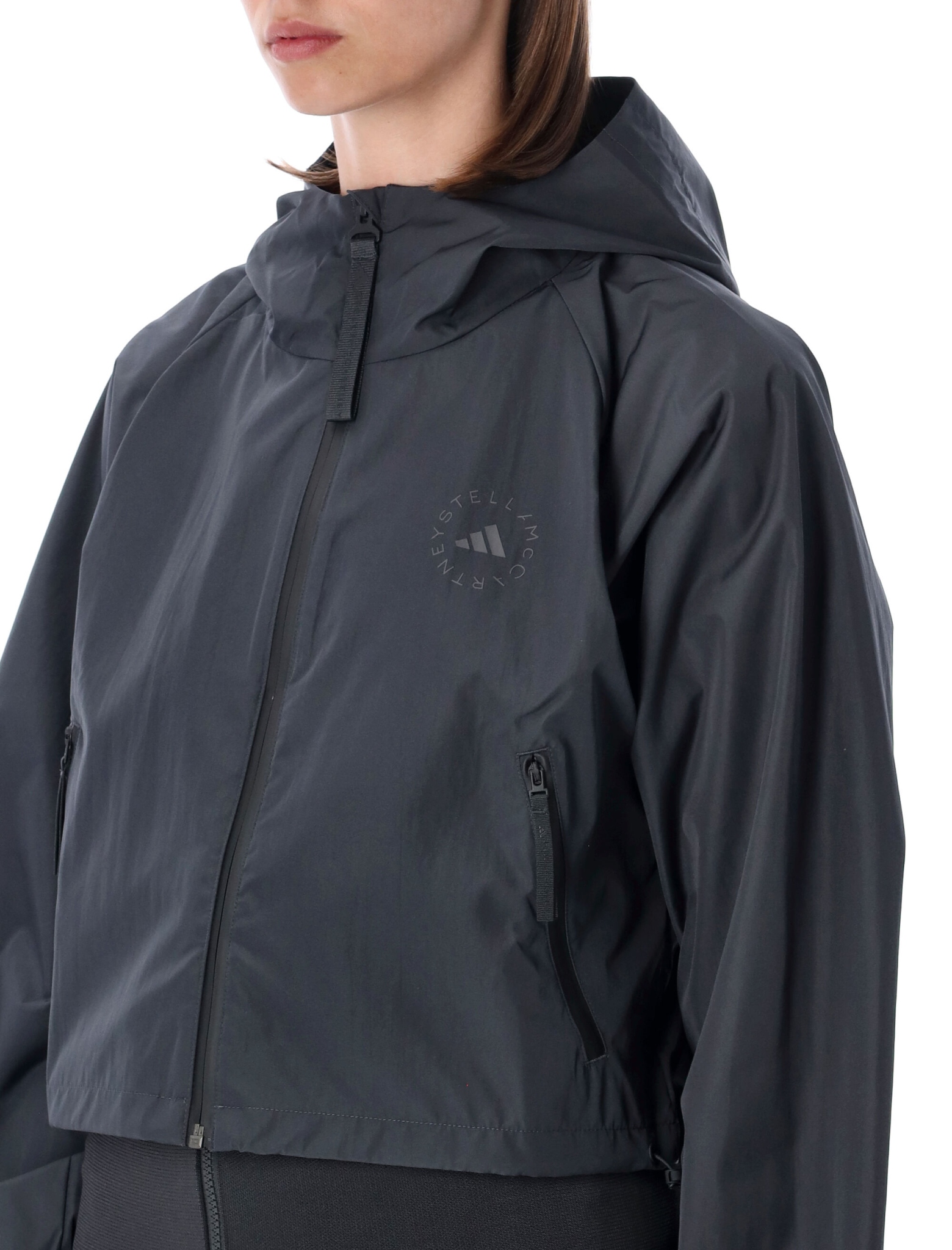 [Adidas By Stella McCartney] Coat FW26 KR6262CARBON