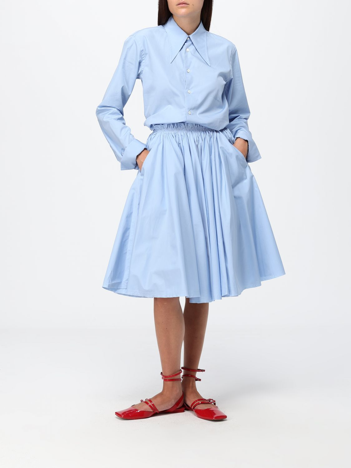 [Ami Paris] Shirts Long Sleeve SS26 FSH817C00063 484