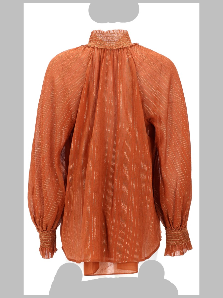 [Zimmermann] Shirts Long Sleeve FW26 9005TSS261_TAN