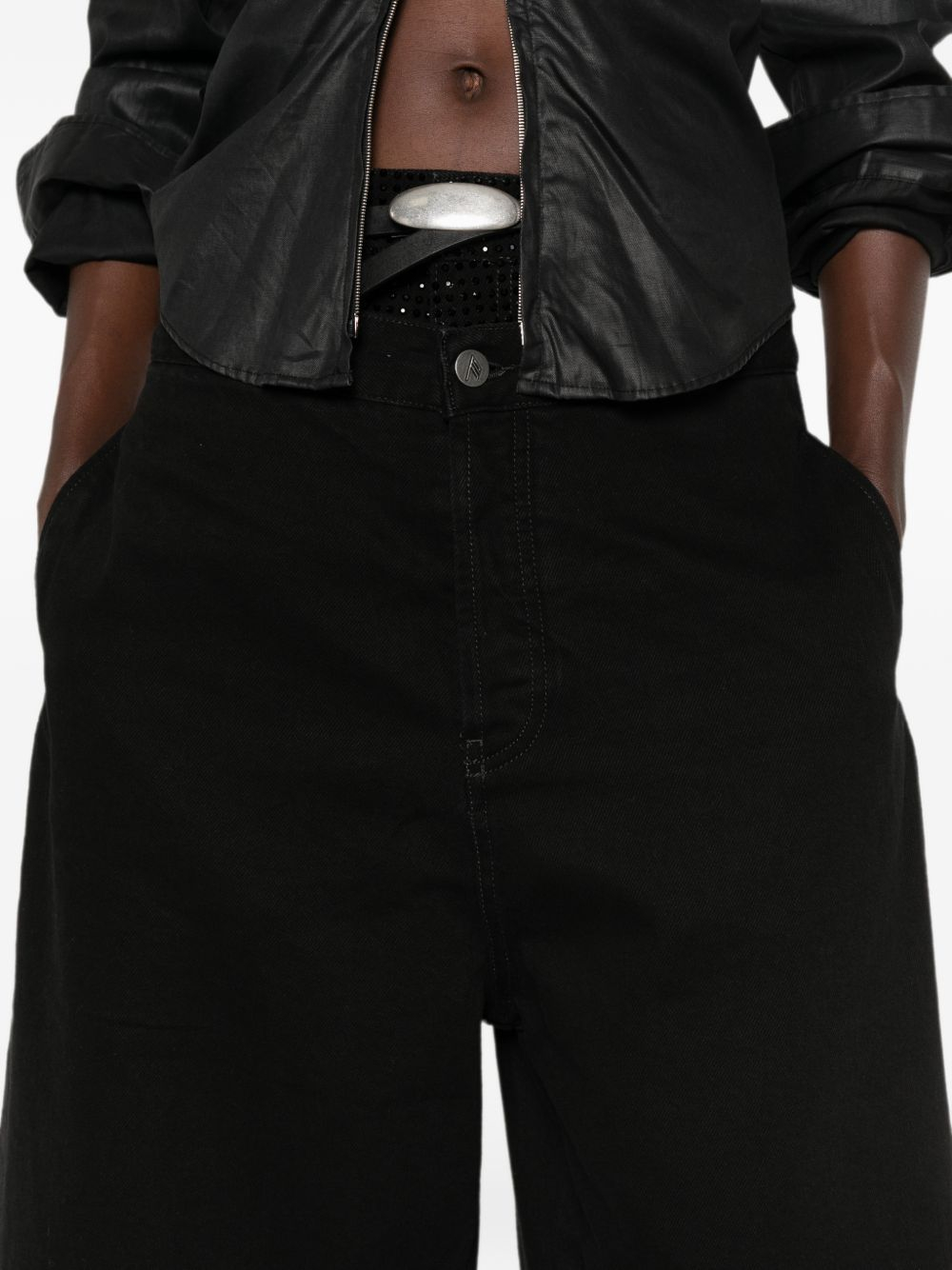[The Attico] Shorts FW26 261WCP00324DDD104TR100
