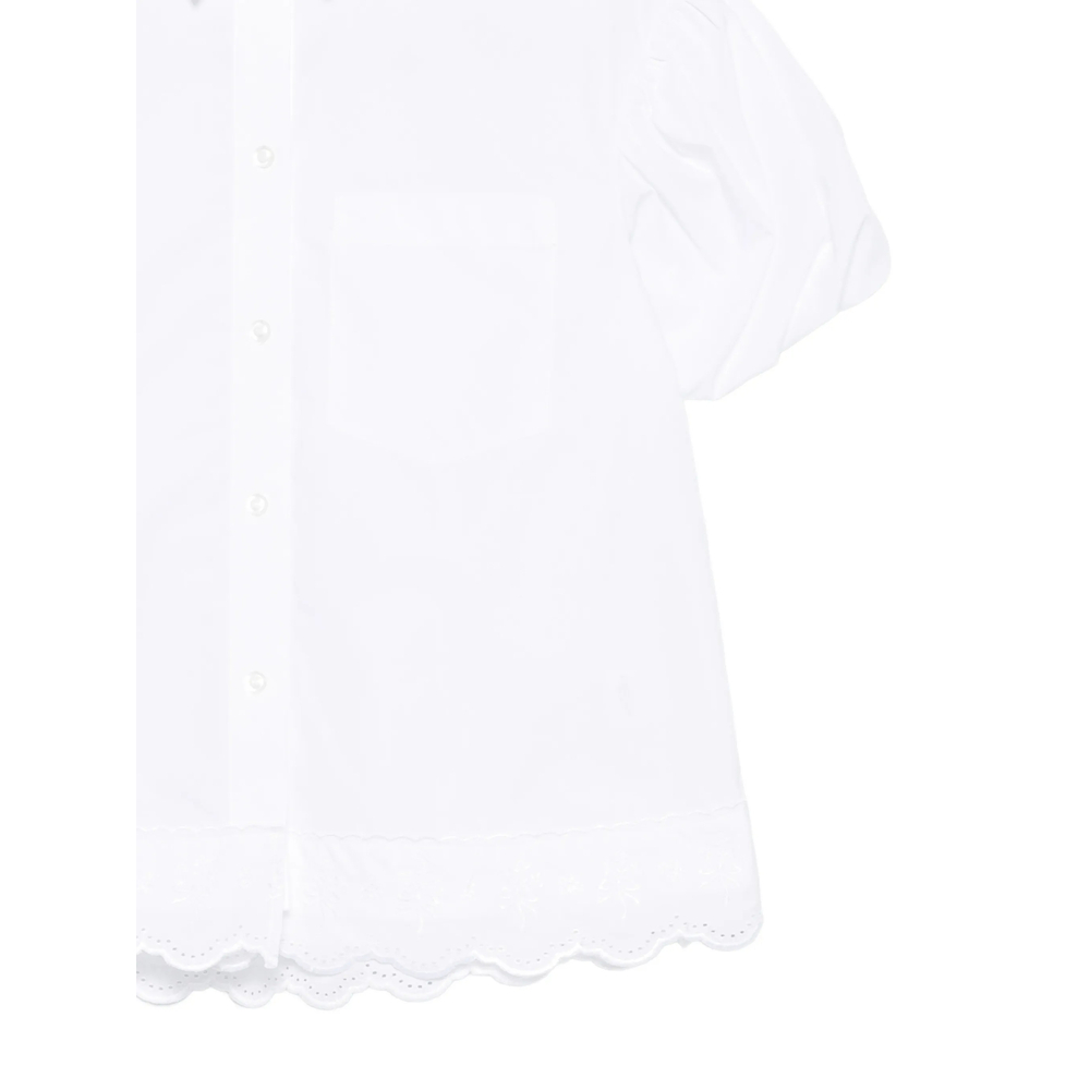 [Simone Rocha] Shirts Short Sleeve FW26 5463 1287 WHITE