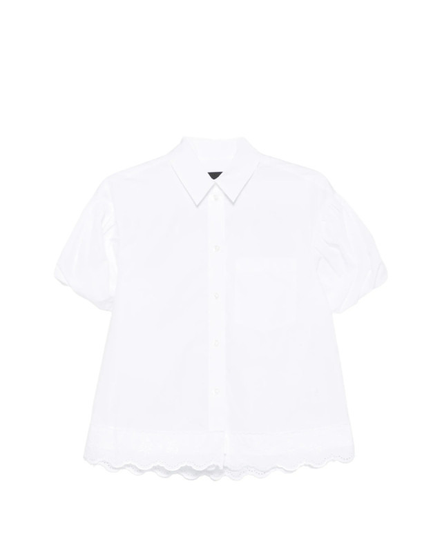 [Simone Rocha] Shirts Short Sleeve FW26 5463 1287 WHITE