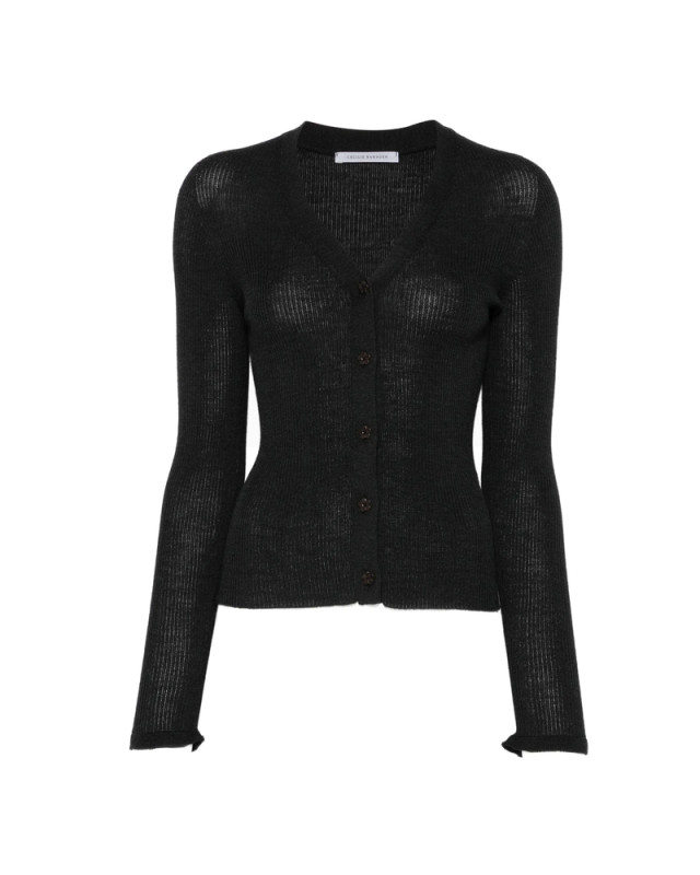 [Cecilie Bahnsen] Cardigan FW26 KNI52004 FOLKE CHARC