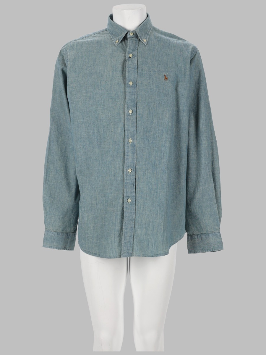 [Polo Ralph Lauren] Shirts Long Sleeve FW26 710792042_001CHAMBRAY