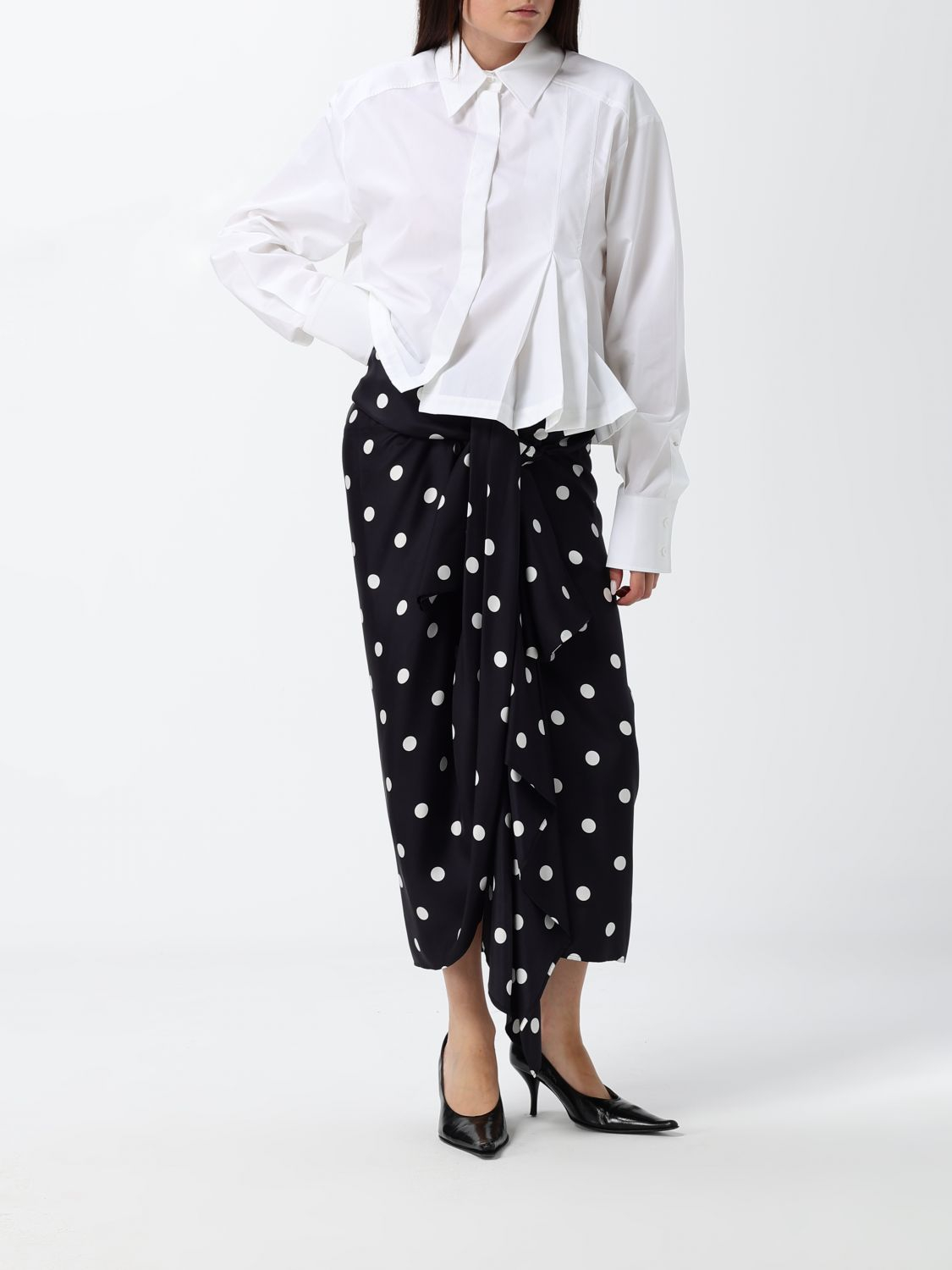 [SPORTMAX] Shirts Long Sleeve SS26 211104610600 001