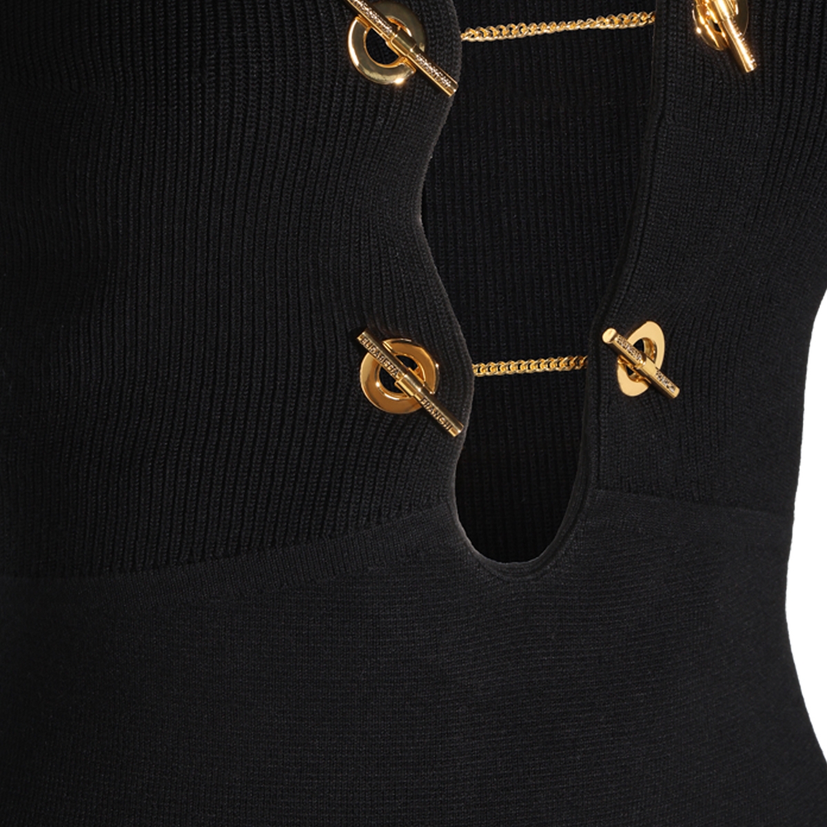 [ELISABETTA FRANCHI] Long sleeve dress FW26 AM01S66E2110
