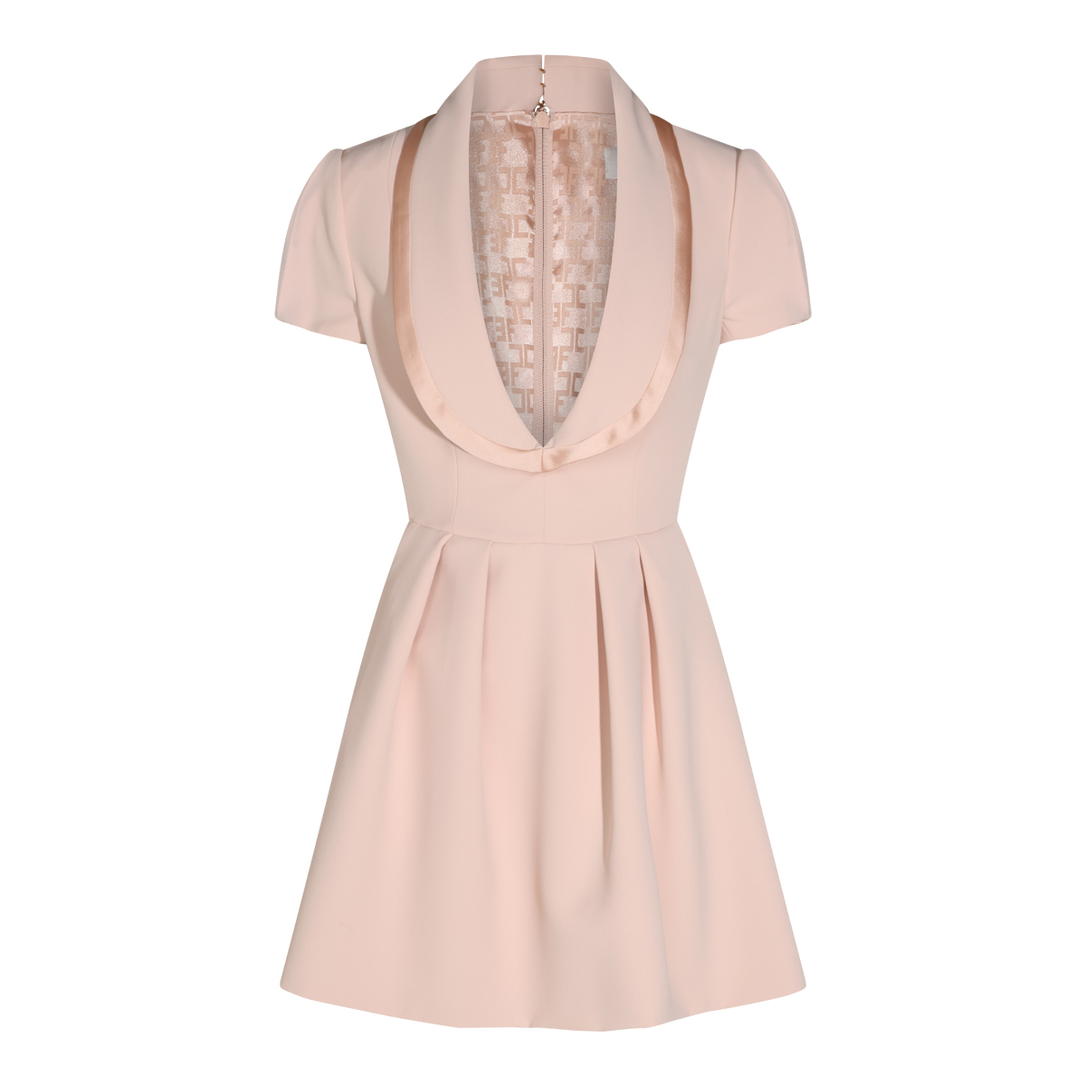 [ELISABETTA FRANCHI] Short sleeve dress FW26 AB98666E2EA1