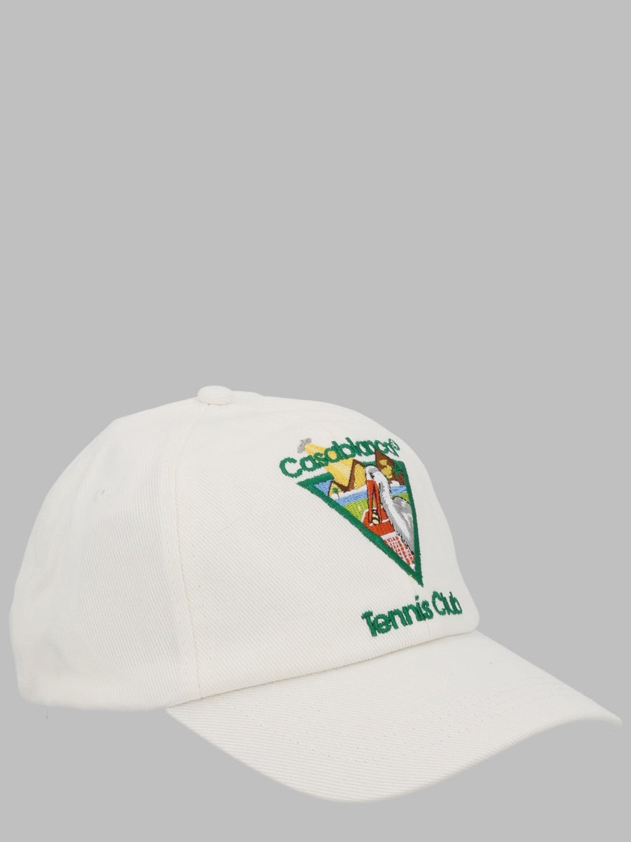 [Casablanca] Cap FW26 A-PF26-HAT-002_05WHITE