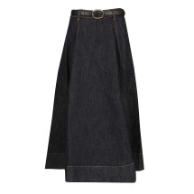 [Self-portrait] Long skirt SS26 RS26-828MSK-BLBLUE