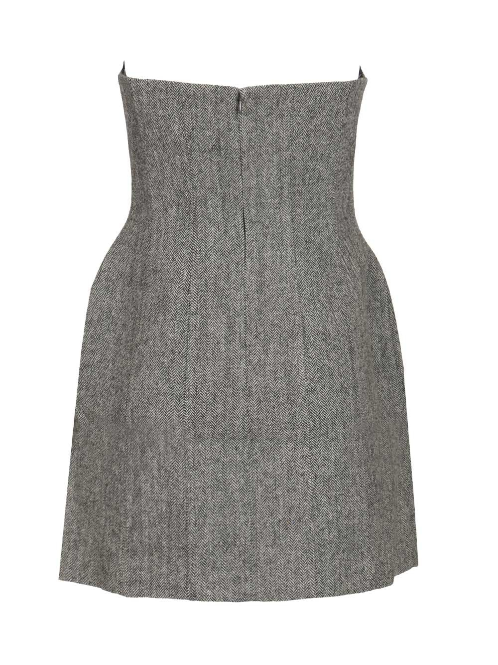 [Self-portrait] Sleeveless dress SS26 RS26-213S-GRGREY