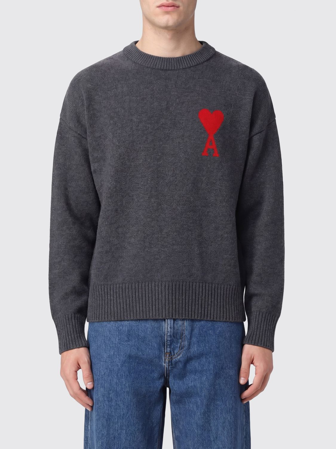 [Ami Paris] Knitwear FW26 UKS838018 084