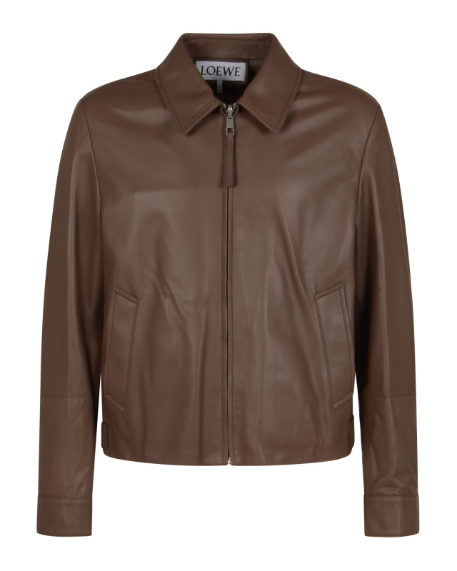 [Loewe] Leather Jacket SS26 H526Y34LAX3170