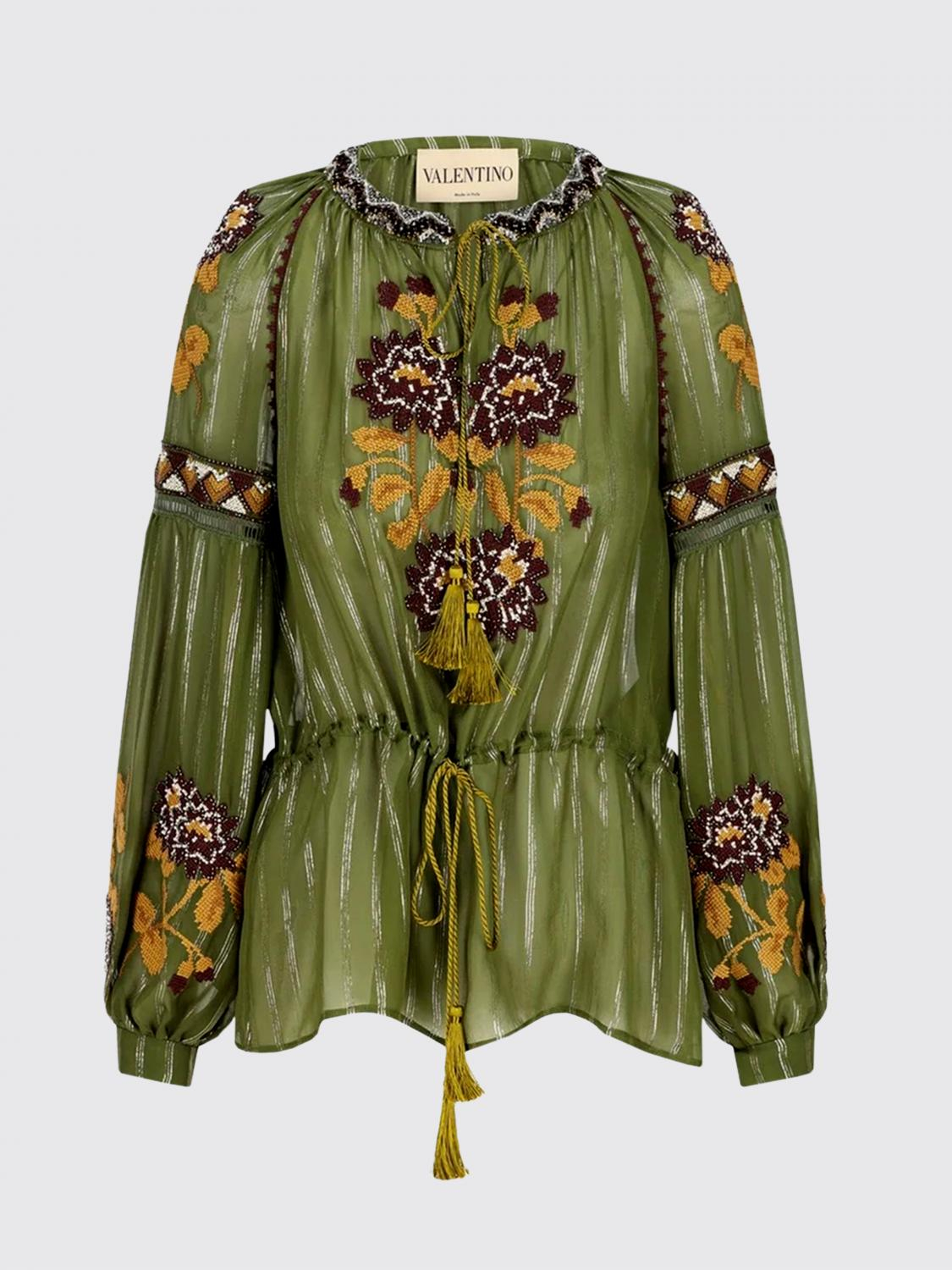 [Valentino] Shirts Long Sleeve SS26 8B3AEBB69W2 C9M