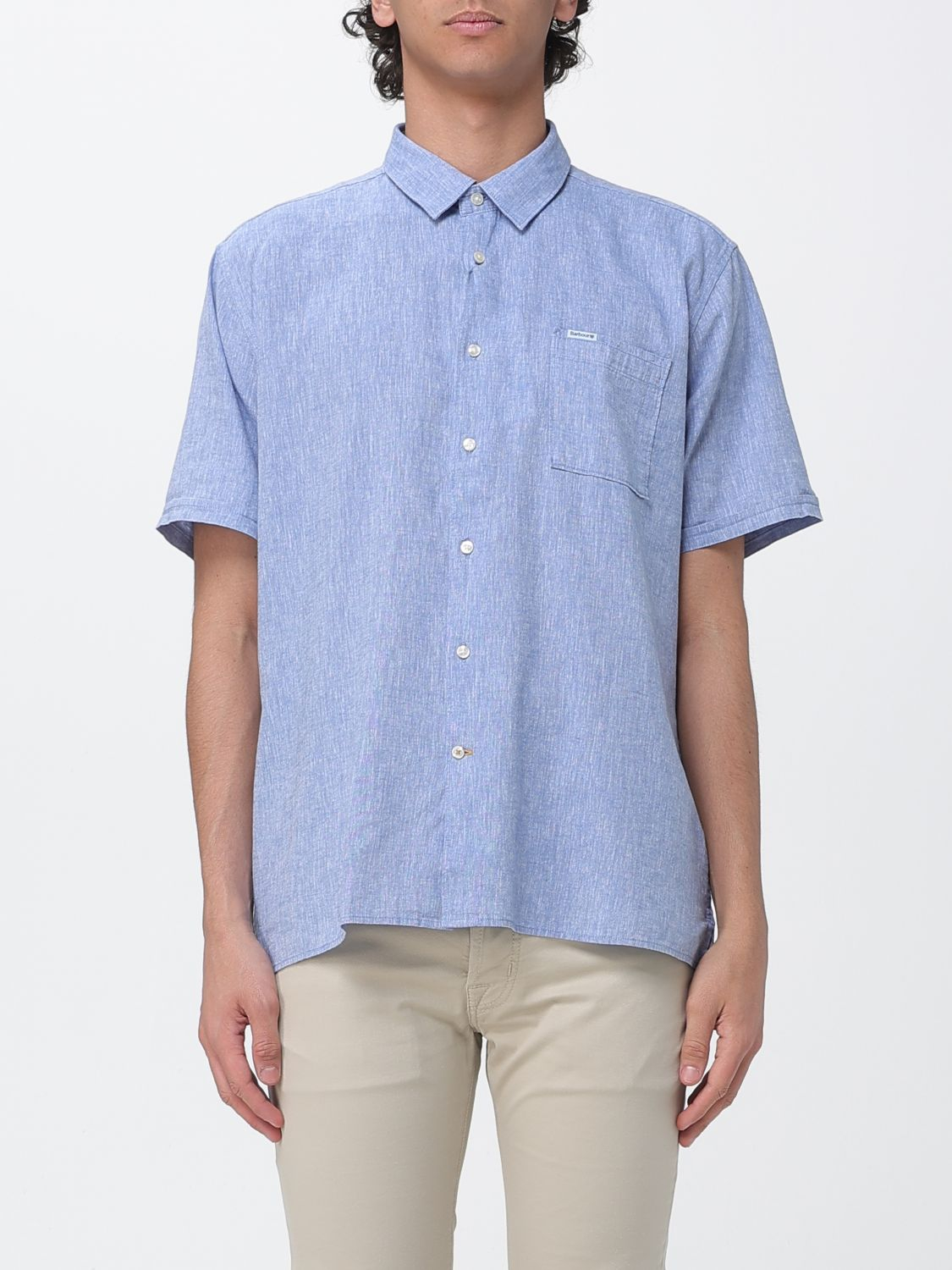 [Barbour] Shirts Short Sleeve SS26 MSH5093 BL33