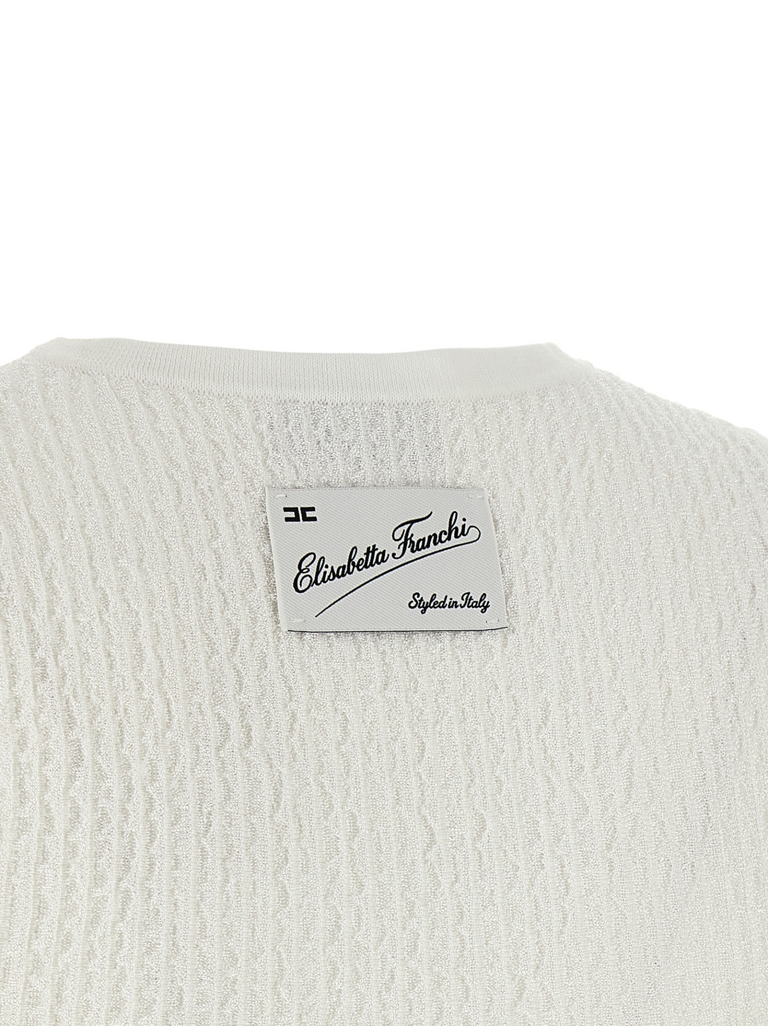 [ELISABETTA FRANCHI] T-shirts Sleeveless FW26 TK01S66E2360
