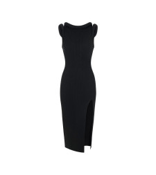 [ELISABETTA FRANCHI] Sleeveless dress FW26 AM14S66E2  110