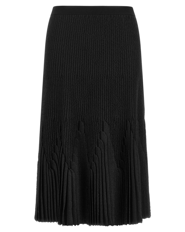 [ELISABETTA FRANCHI] Long skirt FW26 GK34S66E2110