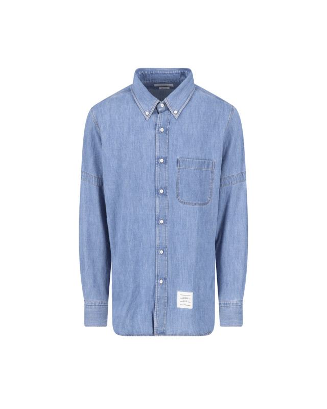 [Thom Browne] Shirts Long Sleeve FW26 MWL412O F1210480