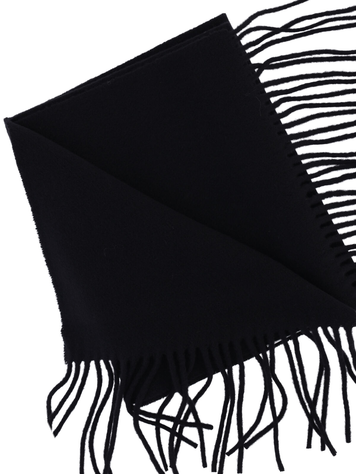 [Our Legacy] Scarf FW26 A4248EABBLACK DOUBLE WOOL