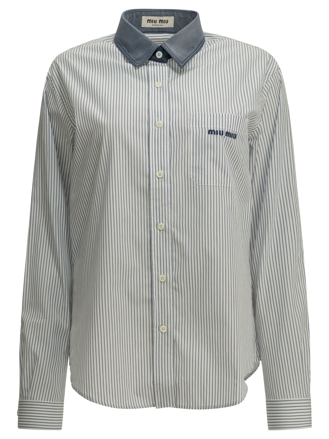 [Miu Miu] Shirts Long Sleeve FW26 MK2053189FF022X S OOO
